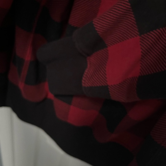 L.L.Bean X Peanuts Snoopy Hoodie Buffalo Plaid Pullover Sweatshirt Men Large - Picture 15 of 16